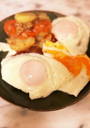 副菜も一緒に作れる♪ハンバーグ-レシピのメイン写真