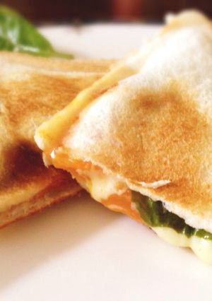 ホットサンドde朝食を♪-レシピのメイン写真