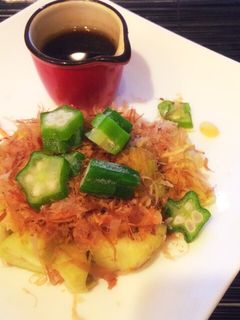 *レンジde蒸し茄子〜中華風ダレ*-レシピのメイン写真