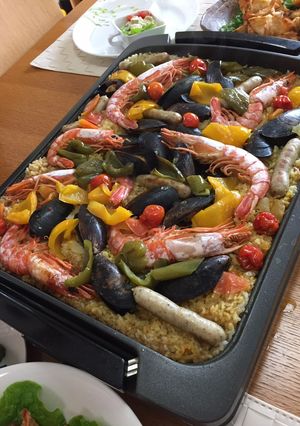 簡単♪ホットプレートパエリア-レシピのメイン写真