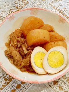 美味しすぎる!圧力鍋で牛すじ煮込み-レシピのメイン写真