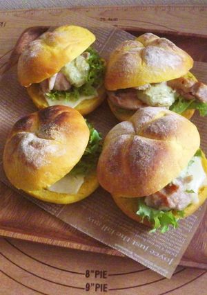 塩レモンチキンバーガー-レシピのメイン写真
