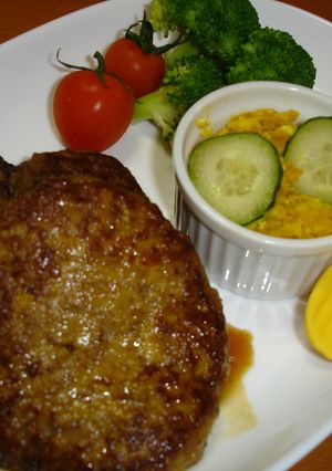 新定番うフフ♪照り焼きハンバ～グ-レシピのメイン写真