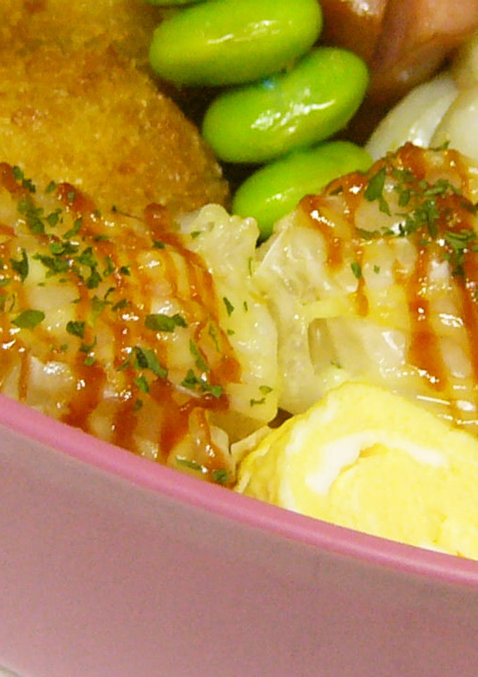 お弁当に♡しゅうまいのマヨケチャ焼き-レシピのメイン写真