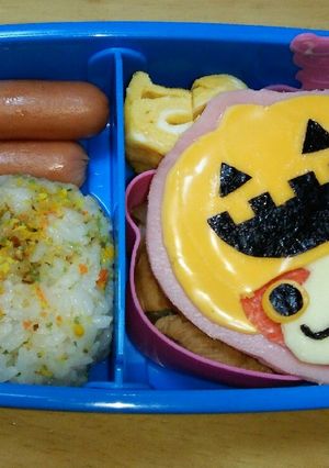 キャラ弁 ジバニャン(ハロウィンver)-レシピのメイン写真