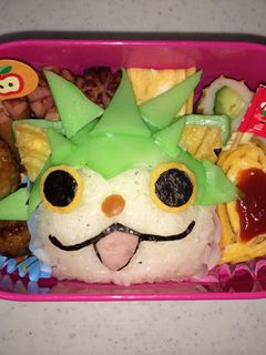 妖怪ウォッチ トゲニャン キャラ弁 簡単-レシピのメイン写真