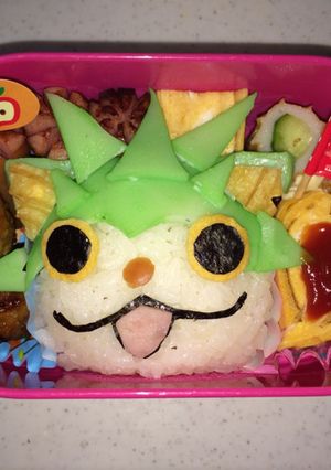 妖怪ウォッチ トゲニャン キャラ弁 簡単-レシピのメイン写真