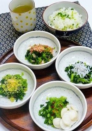 ご飯のおともに☆かぶ菜の浅漬け-レシピのメイン写真