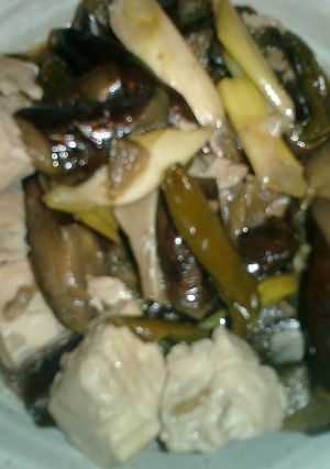 茄子とピーマンと豆腐の煮物-レシピのメイン写真