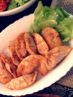 ポテサラをリメイク!ほくほく揚げ餃子-レシピのメイン写真