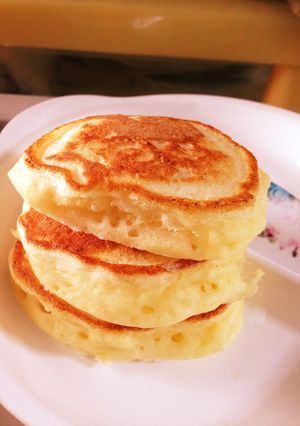 フンワリお豆腐パンケーキ-レシピのメイン写真