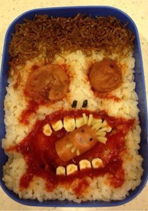 パパのキャラ弁当4〜ハロウィン2014〜-レシピのメイン写真