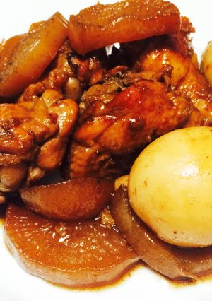 ご飯がすすむ＊鶏手羽元の甘辛煮【黒酢】-レシピのメイン写真