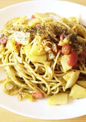 時短！ジェノベーゼパスタ-レシピのメイン写真