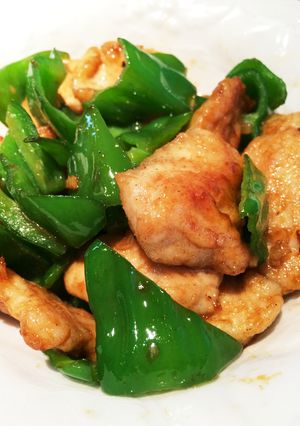 ♫鶏むね肉とピーマンのオイスター炒め♫-レシピのメイン写真