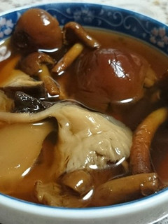 クリタケ他きのこ3種の贅沢旨煮-レシピのメイン写真
