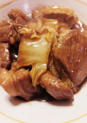 評判通り!豚ロースと白菜のソース煮-レシピのメイン写真