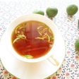 すだちを搾った後は☆すだち紅茶とすだち湯