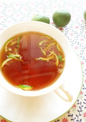 すだちを搾った後は☆すだち紅茶とすだち湯-レシピのメイン写真