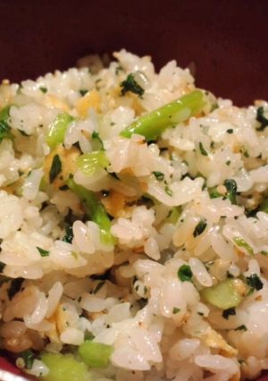 ごま香る*小松菜の混ぜご飯*-レシピのメイン写真