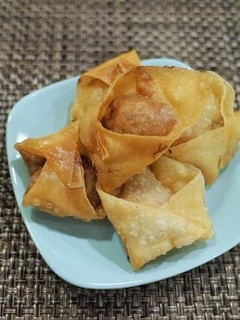 コーン入りカレー風味の揚げ雲吞-レシピのメイン写真