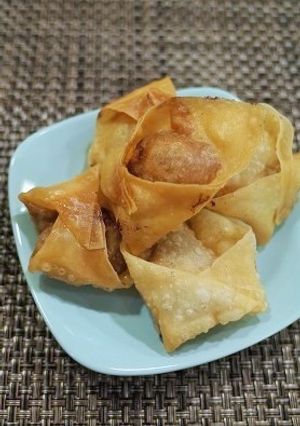 コーン入りカレー風味の揚げ雲吞-レシピのメイン写真