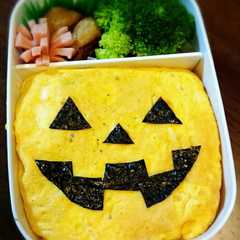รูปของ キャラ弁★ハロウィン2★オムライス