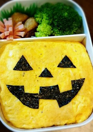 キャラ弁★ハロウィン2★オムライス-レシピのメイン写真