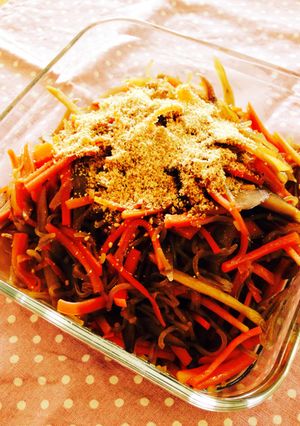 きんぴらゴボウ 幼児食にも♡-レシピのメイン写真