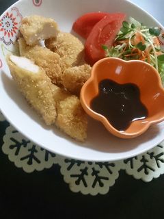 簡単!ささみフライカレー風味-レシピのメイン写真