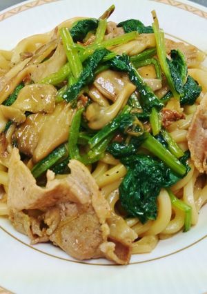ランチ♡我が家の焼うどん♪-レシピのメイン写真