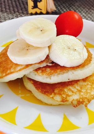 1歳のおやつ☆りんごパンケーキ-レシピのメイン写真