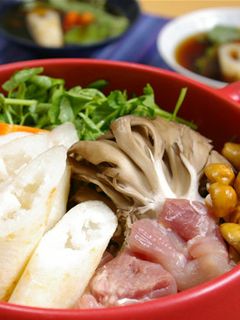 土鍋で煮込み料理☆きりたんぽ鍋-レシピのメイン写真