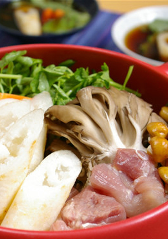 土鍋で煮込み料理☆きりたんぽ鍋-レシピのメイン写真