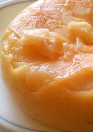 炊飯器でお手軽♪　リンゴのケーキ♡-レシピのメイン写真
