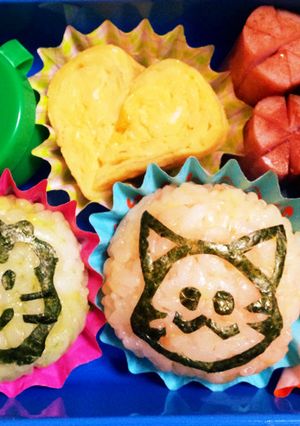 ☆キャラ弁☆〜ライオンと猫〜-レシピのメイン写真