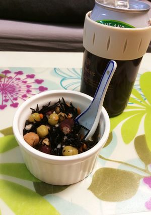ズボラおつまみ☆100均食材で豆サラダ-レシピのメイン写真
