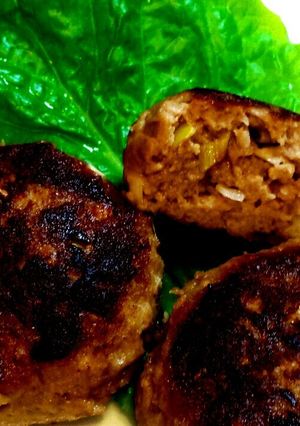 シャキシャキ蓮根♪味噌つくね-レシピのメイン写真