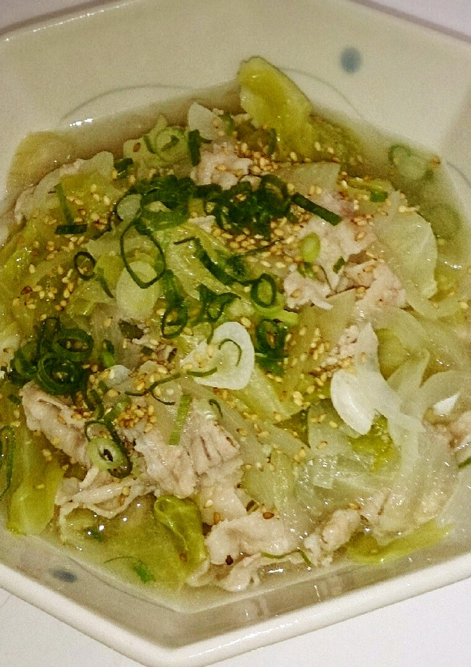 もつ鍋風さっと煮-レシピのメイン写真