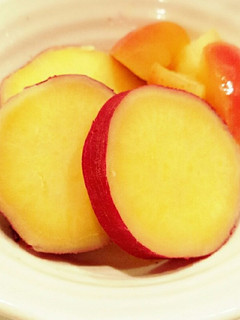 秋に美味しい~♡さつまいもとりんご煮-レシピのメイン写真