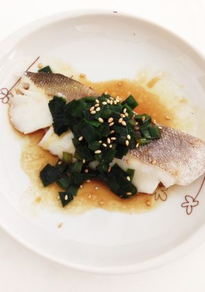 ニラだれで食べる塩たら☆-レシピのメイン写真