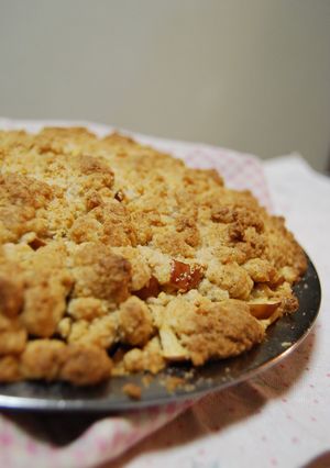 りんごのクランブルケーキ-レシピのメイン写真