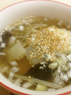 ダシダで大根とキノコのスープ(^-^)/-レシピのメイン写真