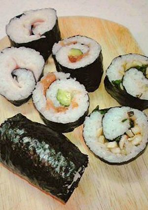 ミニミニ巻き巻きおにぎらず-レシピのメイン写真