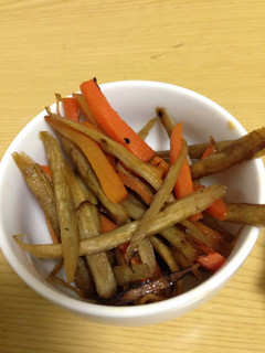 ごぼうとにんじんのきんぴら-レシピのメイン写真