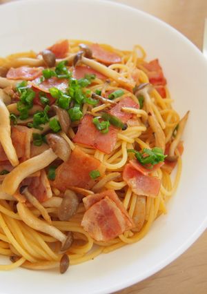 簡単✿しめじとベーコンの和風パスタ✿-レシピのメイン写真