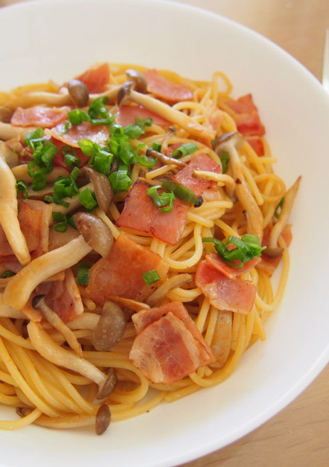 簡単✿しめじとベーコンの和風パスタ✿-レシピのメイン写真