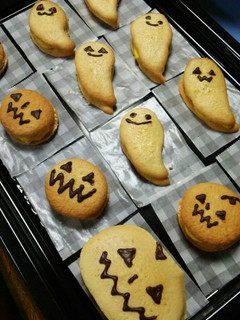 ハロウィン★かぼちゃクリームサンド-レシピのメイン写真
