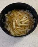 レンチン簡単もちもち冷やしうどん