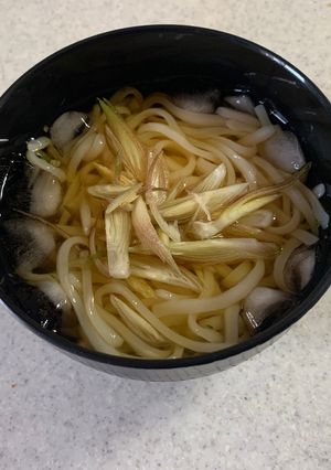 レンチン簡単もちもち冷やしうどん-レシピのメイン写真